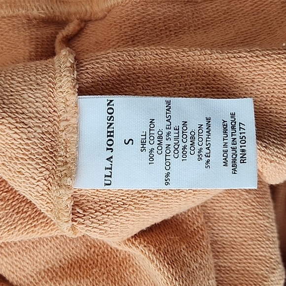 NWT Ulla Johnson Lolla Ruffle-collar Hoodie in Cotton-fleece  size Small $330 - Picture 17 of 17